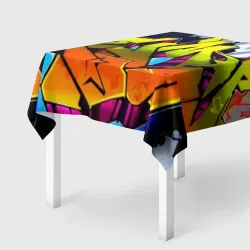Скатерть 3D Неоновое граффити