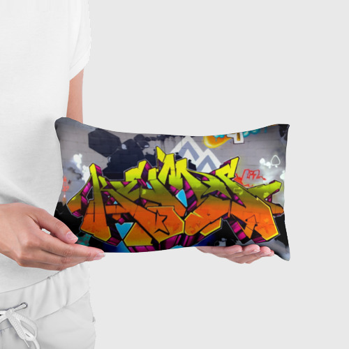 Подушка 3D антистресс Неоновое граффити - фото 3