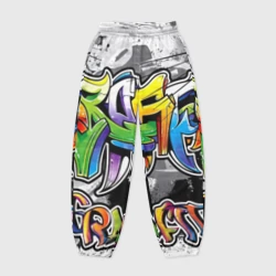 Женские джоггеры оверсайз 3D City Street