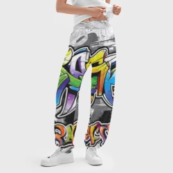 Женские джоггеры оверсайз 3D City Street - фото 2