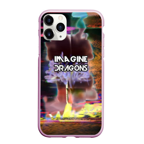 Чехол для iPhone 11 Pro Max матовый Imagine Dragons, цвет розовый