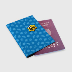 Обложка для паспорта матовая кожа Brawl Star - фото 2