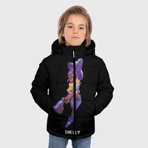 Зимняя куртка для мальчиков 3D Shelly, цвет светло-серый - фото 3