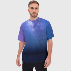 Мужская футболка oversize 3D Космос - фото 2