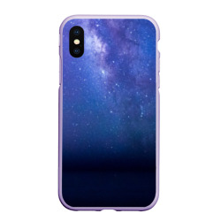 Чехол для iPhone XS Max матовый Космос