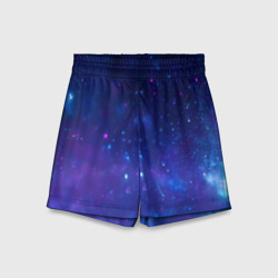 Детские спортивные шорты 3D Космос