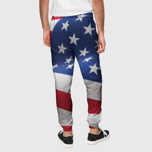 Мужские брюки 3D USA, цвет 3D печать - фото 5