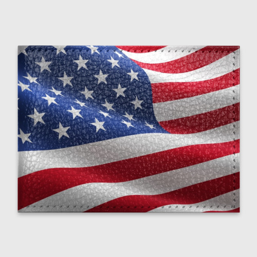 Обложка для студенческого билета USA, цвет бирюзовый