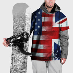 Накидка на куртку 3D Англия&Америка