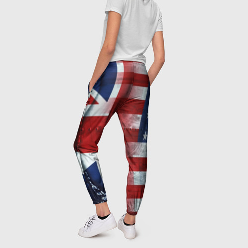 Женские брюки 3D Англия&Америка, цвет 3D печать - фото 4