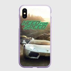 Чехол для iPhone XS Max матовый Need for Speed