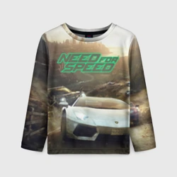 Детский лонгслив 3D Need for Speed