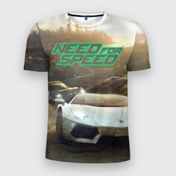 Need for Speed – Мужская футболка 3D Slim с принтом купить со скидкой в -9%