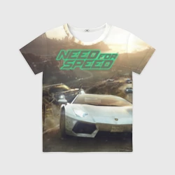 Детская футболка 3D Need for Speed