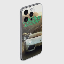 Чехол для iPhone 15 Pro силиконовый с защитой камеры Need for Speed - фото 2