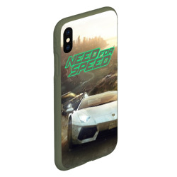 Чехол для iPhone XS Max матовый Need for Speed - фото 2