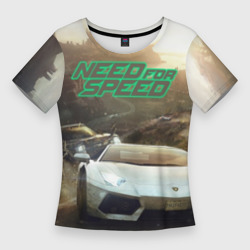 Женская футболка 3D Slim Need for Speed