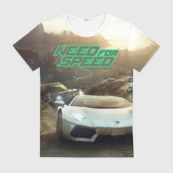 Женская футболка 3D Need for Speed