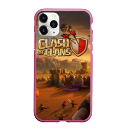 Чехол для iPhone 11 Pro Max матовый Clash of Clans