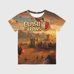 Детская футболка 3D Clash of Clans