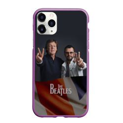 Чехол для iPhone 11 Pro Max матовый The Beatles