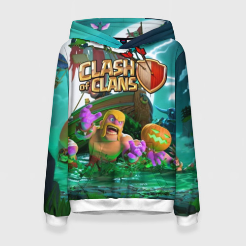 Женская толстовка 3D Clash of Clans, цвет 3D печать