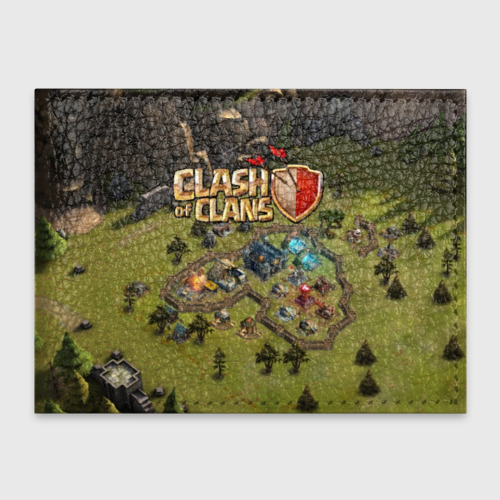 Обложка для студенческого билета Clash of Clans, цвет оранжевый