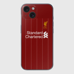 Чехол для iPhone 15 силиконовый с защитой камеры Virgil van Dijk 19-20 форма