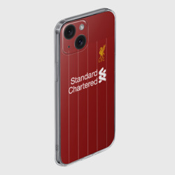 Чехол для iPhone 15 силиконовый с защитой камеры Virgil van Dijk 19-20 форма - фото 2