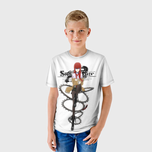 Детская футболка 3D Врата Штейна, цвет 3D печать - фото 3