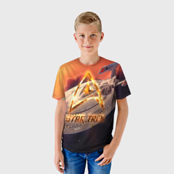 Детская футболка 3D Звездный путь - фото 2