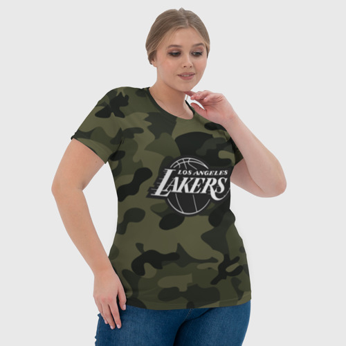 Женская футболка 3D с принтом Lebron James, фото #4