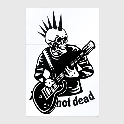 Магнитный плакат 2Х3 Punk's not dead - motto