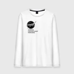 Мужской лонгслив хлопок NASA Houston orig