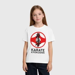 Детская футболка хлопок Karate Kyokushin - фото 2