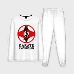 Мужская пижама с лонгсливом хлопок Karate Kyokushin