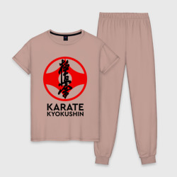 Женская пижама хлопок Karate Kyokushin