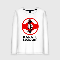 Женский лонгслив хлопок Karate Kyokushin