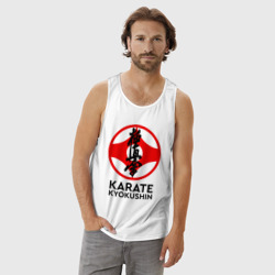 Мужская майка хлопок Karate Kyokushin - фото 2