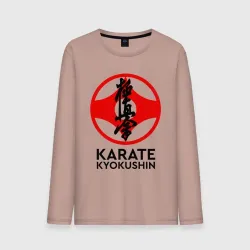 Мужской лонгслив хлопок Karate Kyokushin