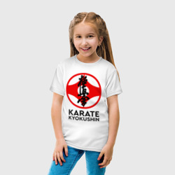 Детская футболка хлопок Karate Kyokushin - фото 2