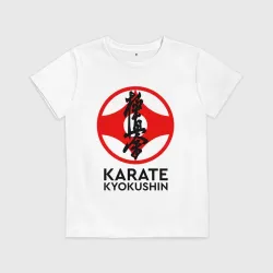 Детская футболка хлопок Karate Kyokushin