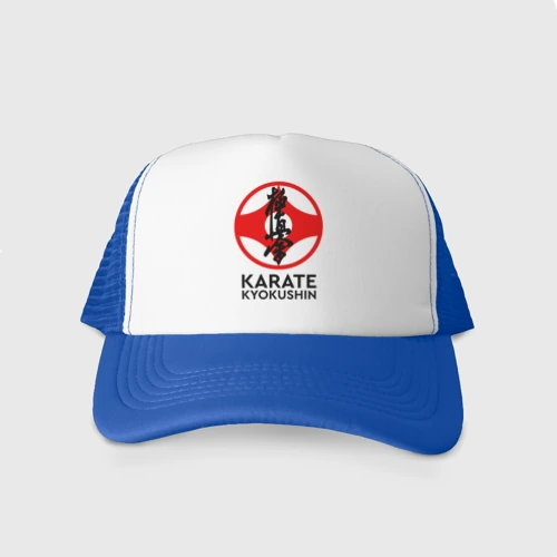Кепка тракер с сеткой Karate Kyokushin