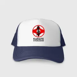 Кепка тракер с сеткой Karate Kyokushin