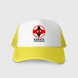 Кепка тракер с сеткой Karate Kyokushin