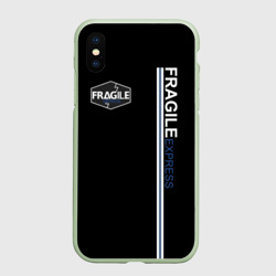 Чехол для iPhone XS Max матовый Fragile express Death Stranding DS