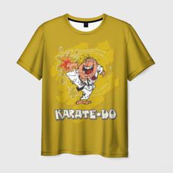 Каратэ - мультяшный боец – Мужская футболка 3D с принтом купить со скидкой в -26%