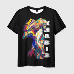 Хабиб Нурмагомедов поп-арт – Мужская футболка 3D с принтом купить со скидкой в -26%