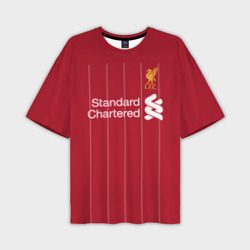 Мужская футболка oversize 3D Liverpool home 19-20