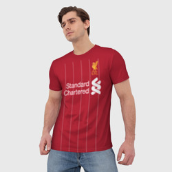 Мужская футболка 3D Liverpool home 19-20 - фото 2